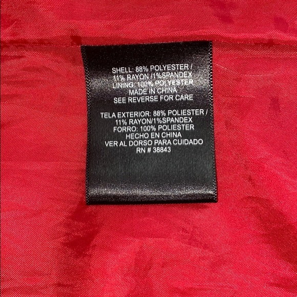 Rothschild Red Girls Jacket - Picture 4 of 5